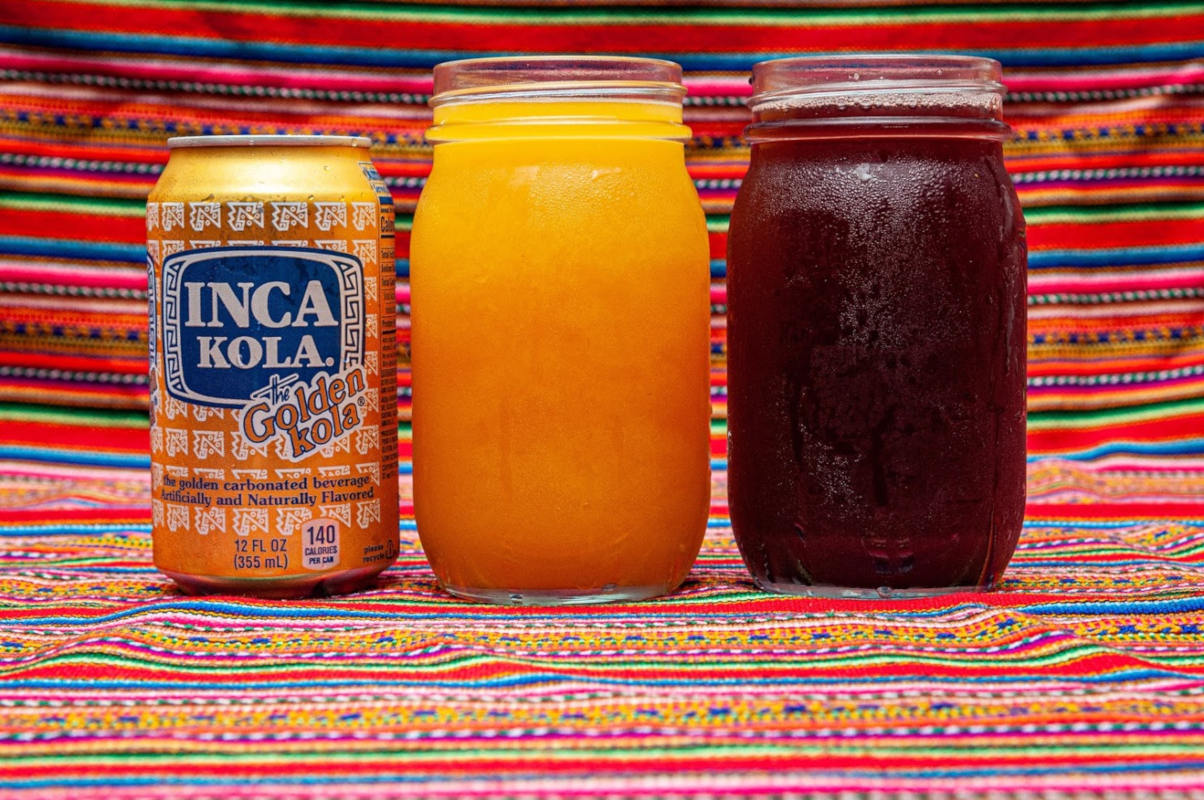 Three different types of juice